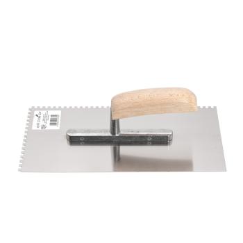 Glättekelle gezahnt  8 x 8mm 280 x 130mm